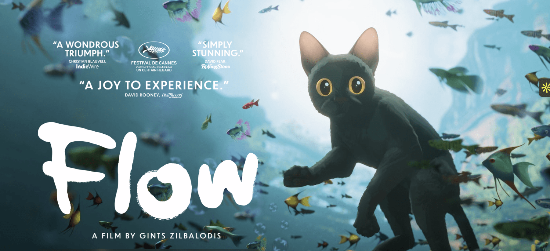 فيلم تدفق Flow 2024 – نهاية العالم بعيون الطبيعة البريئة